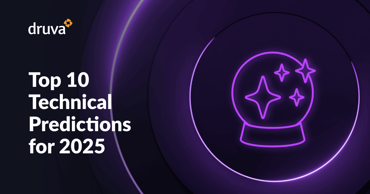 Druva | Top 10 Technical Predictions for 2025